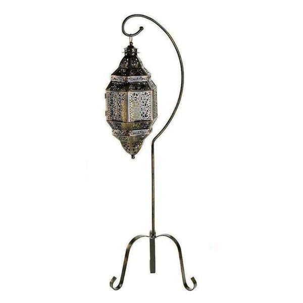 Moroccan Candle Lantern With Stand