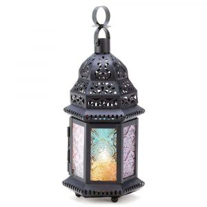 Magic Rainbow Moroccan Lantern